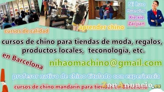 clases de chino mandarín para individuales y negocios